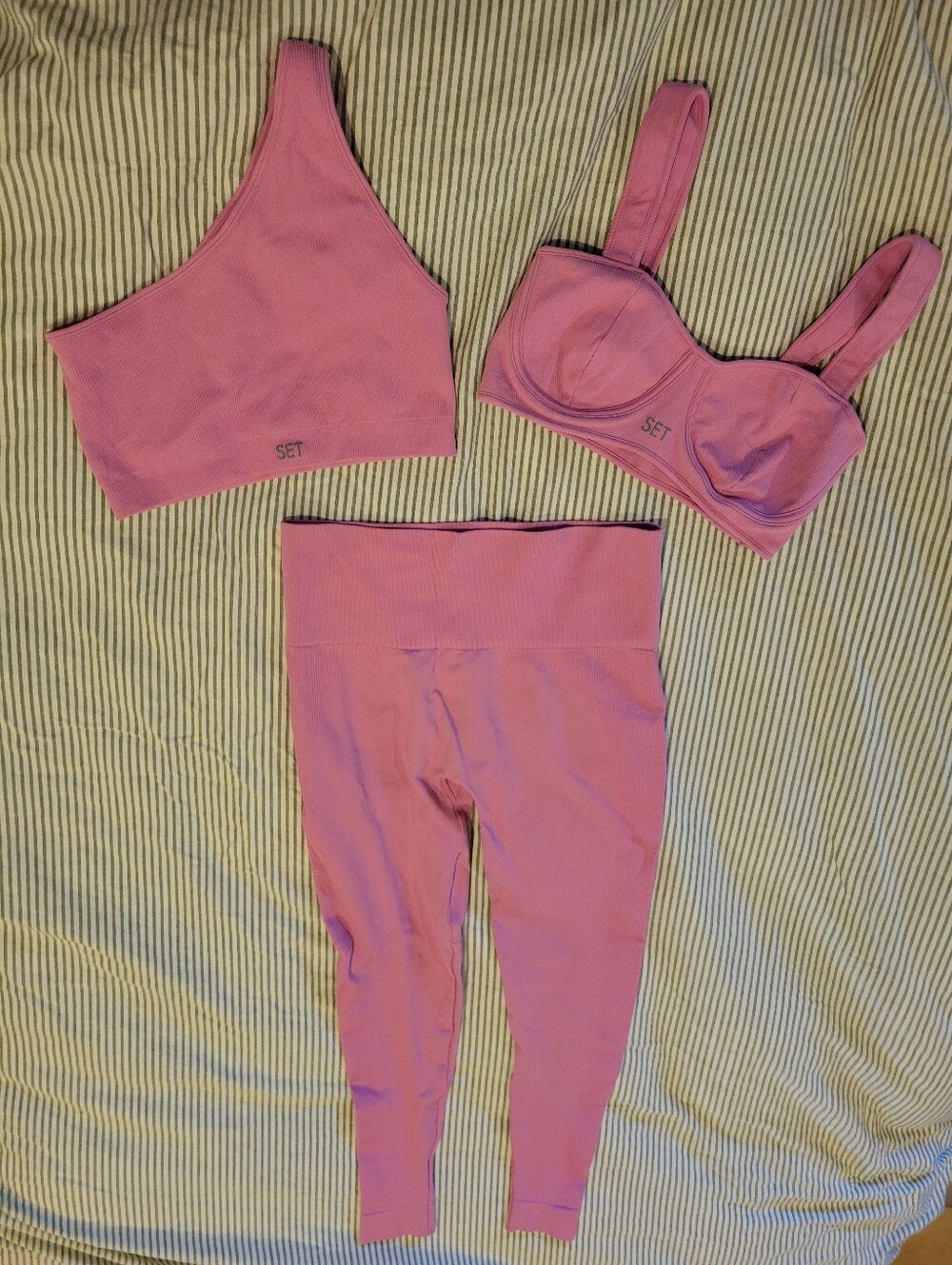 Pink/Flamingo Set Active 3-Piece Set